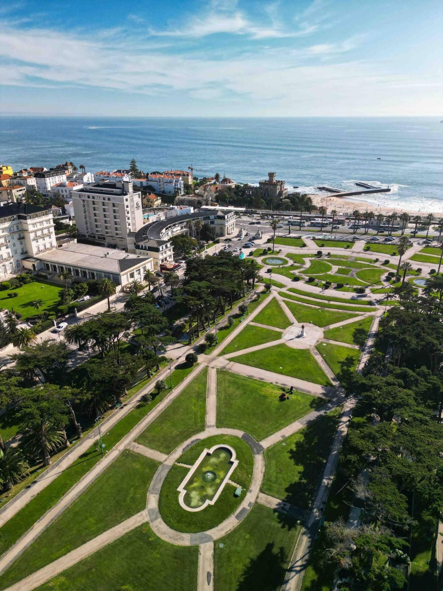 Sea View W Balcony 2 Mins Walk To Beach & Casino Estoril Exterior photo